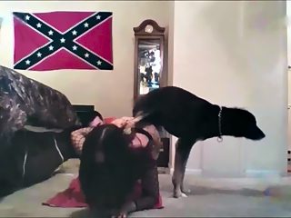 American dog sex - amateur video
